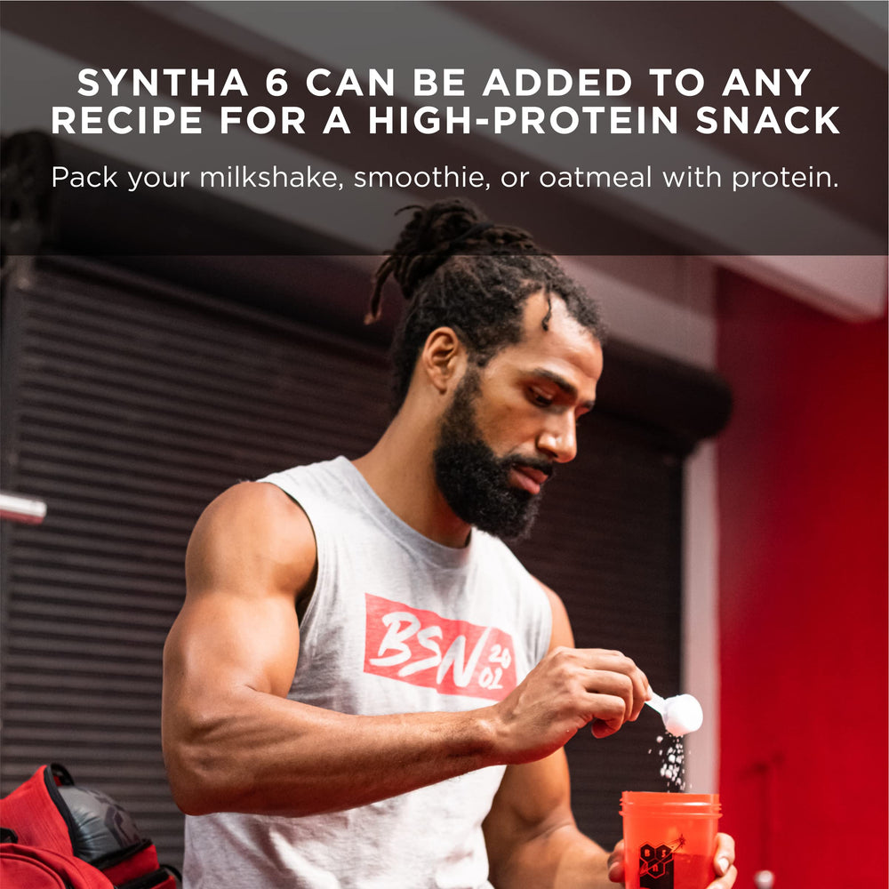 BSN SYNTHA-6 contains multiple protein sources for versatile nutrition