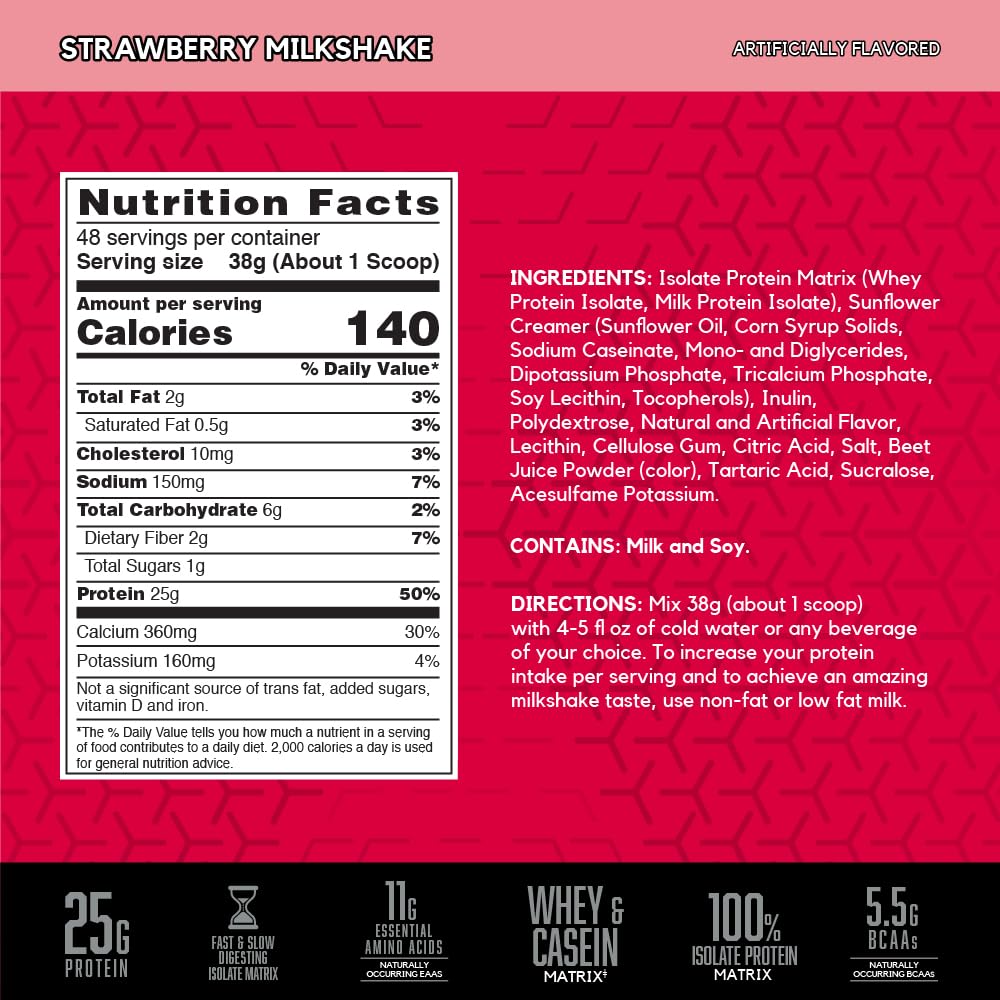 BSN SYNTHA-6 Isolate scoop beside powder for quick protein boosts