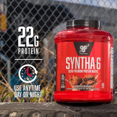 BSN SYNTHA-6-serving-spoon helps measure precise protein portions.