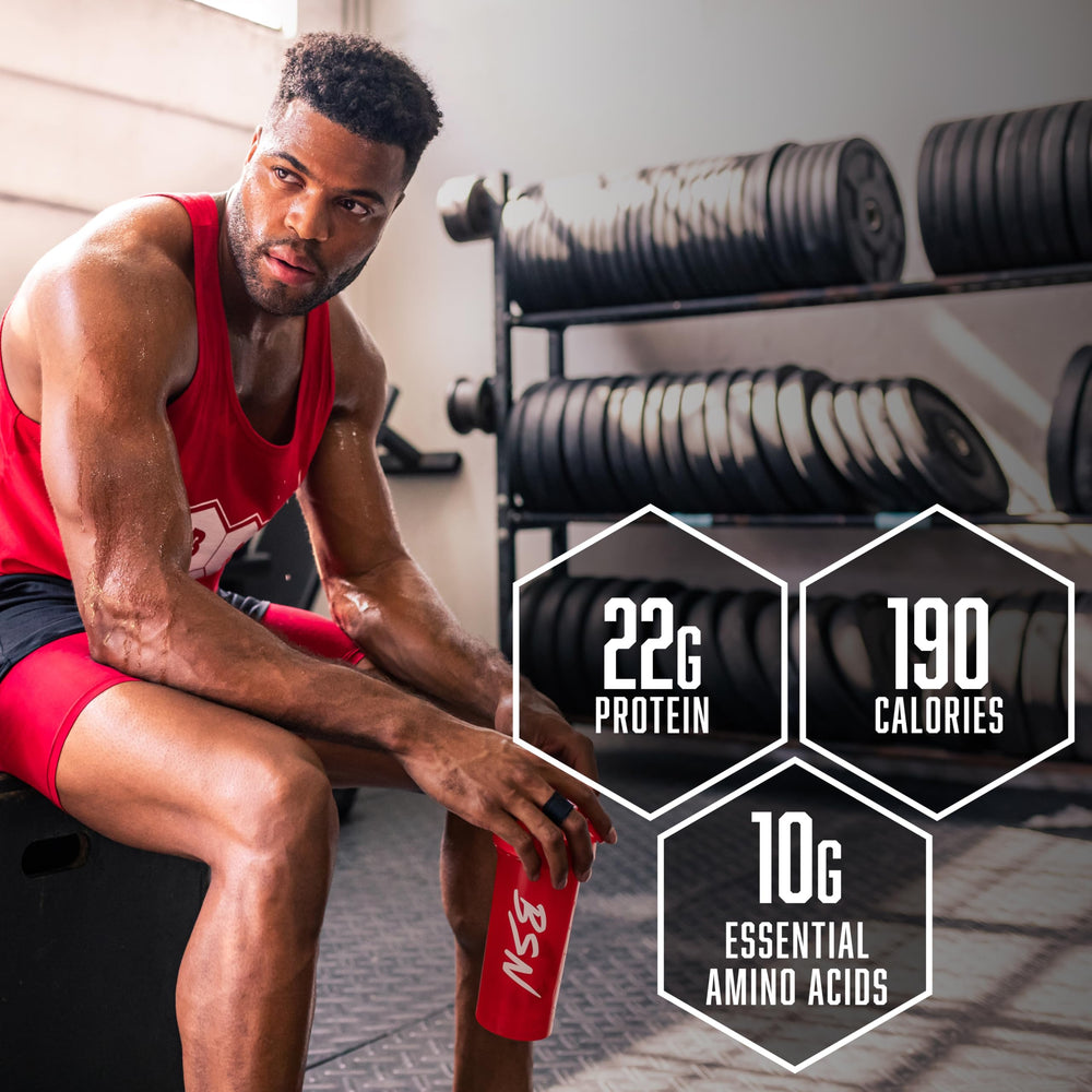 BSN SYNTHA-6 whey blend ingredients close-up, high-quality matrix.