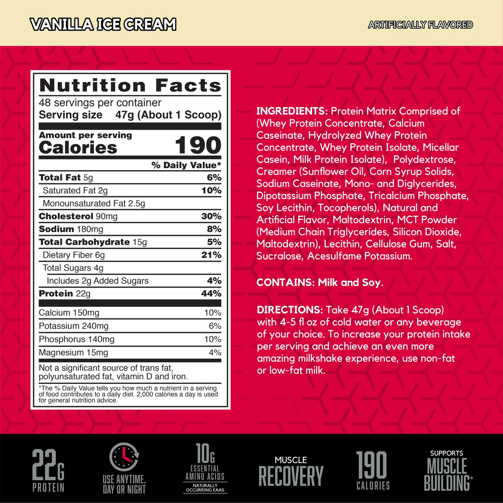 BSN SYNTHA-6 whey protein sources blend supports versatile nutrition