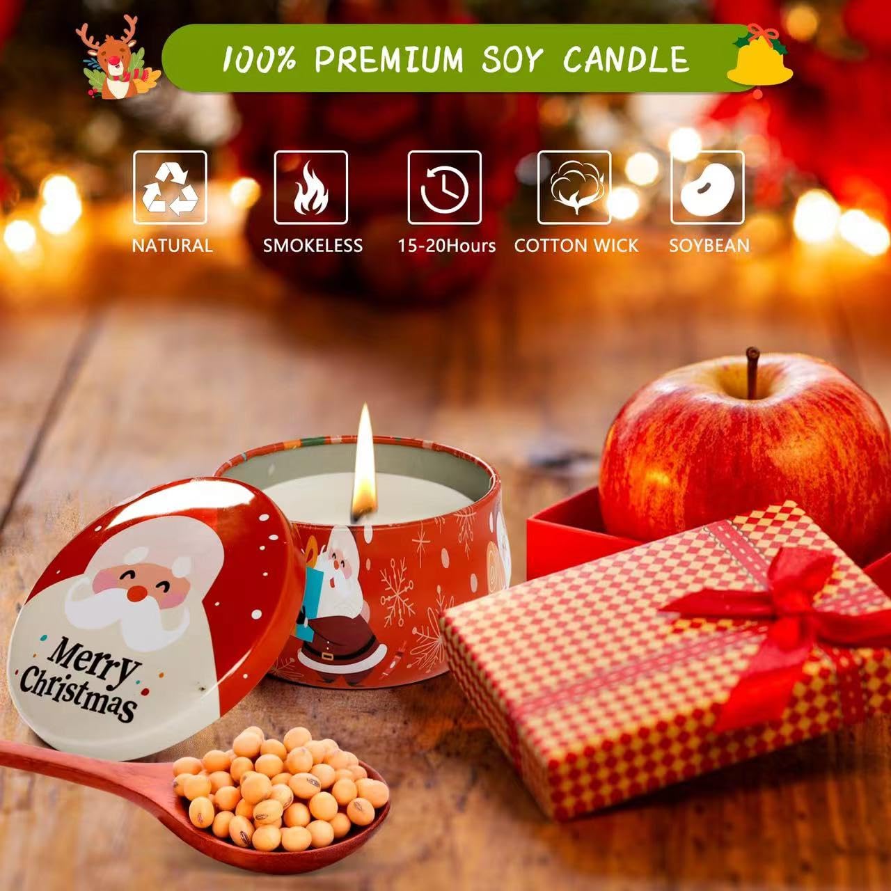 Bszatan Gingerbread Red Wine candle provides warm, inviting fragrance