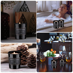 Bszatan natural soy wax candle delivers long-lasting fragrance up to 20 hours.