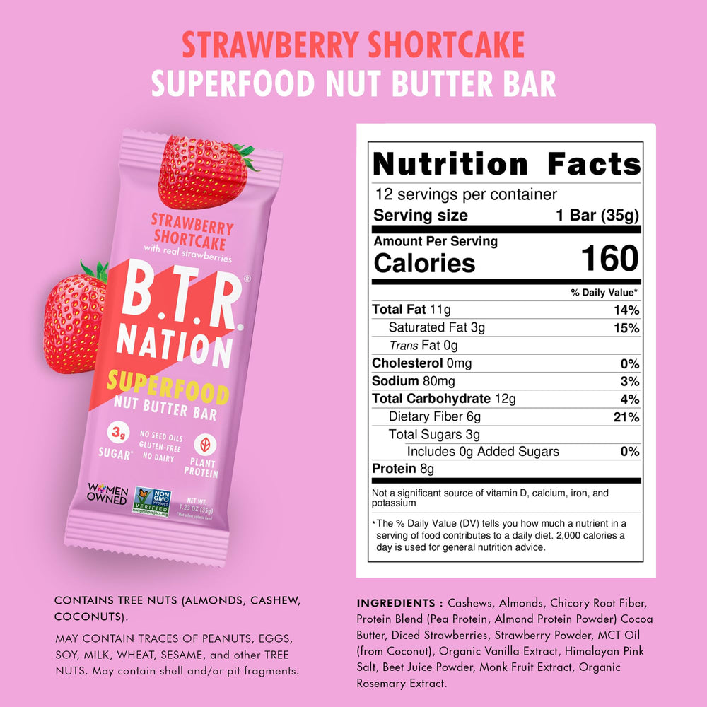Close-up of B.T.R. Nation bar bite showing soft, flavorful texture.