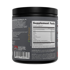 Bucked Up BCAA RACKED mixed drink in glass after training.