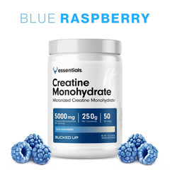 Bucked Up grape apple creatine bottle emphasizes vegetarian formula in a convenient container.