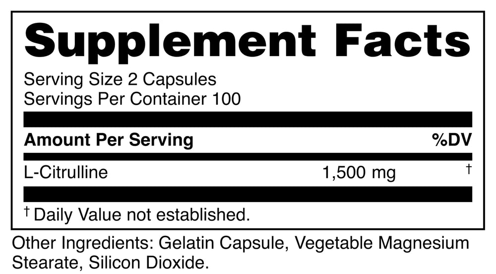 Bucked Up L-Citrulline capsules on table for mess-free daily use.