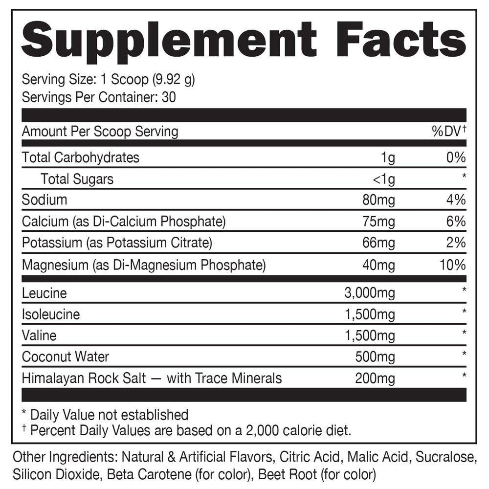 Bucked Up Original BCAA Apple Jacked dissolve shows fast mixability during training sessions.