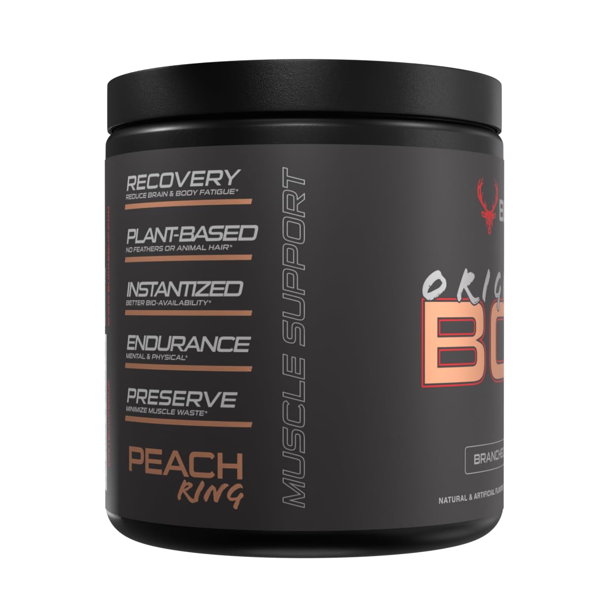 Bucked Up Original BCAA Apple Jacked pour supports quick hydration during workouts.