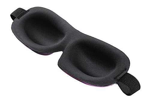 Bucky 40 Blinks contoured foam eye mask provides pressure-free comfort.