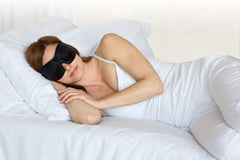 Convex eye sections let you blink freely without lash contact on the Bucky mask.