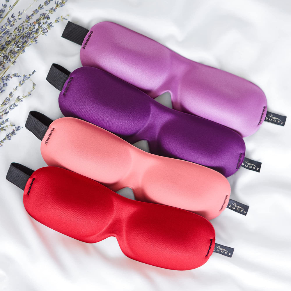 Bucky 40 Blinks plum color offers stylish look for bedtime routines.