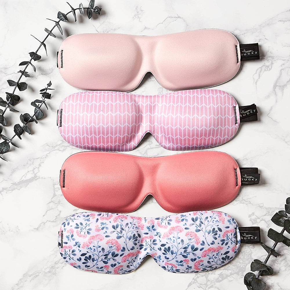 Bucky travel pouch with eye mask for on-the-go storage.