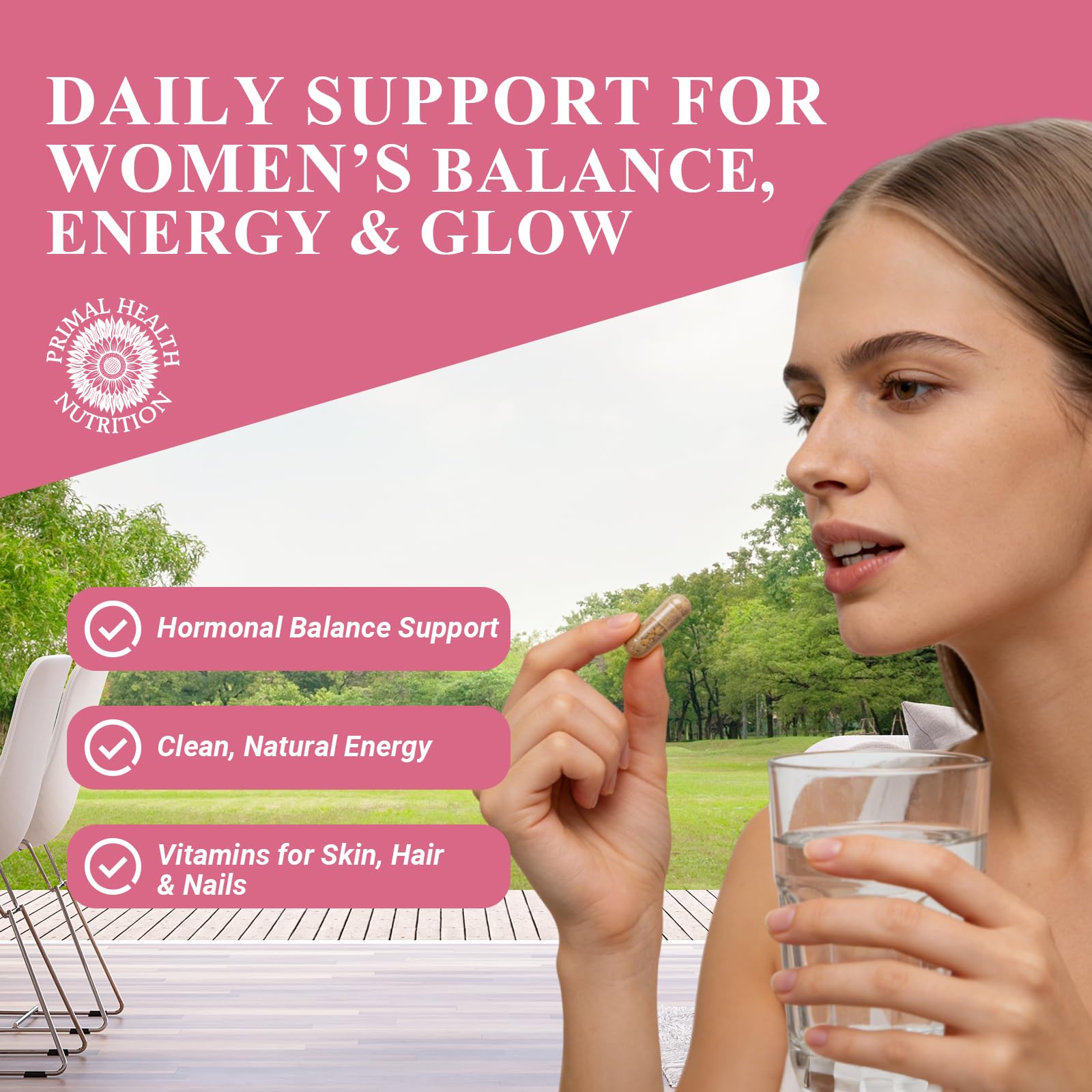 BudLive Beef Organ Supplement uterine-extract capsules; supports hormonal rhythm and cycle wellness.