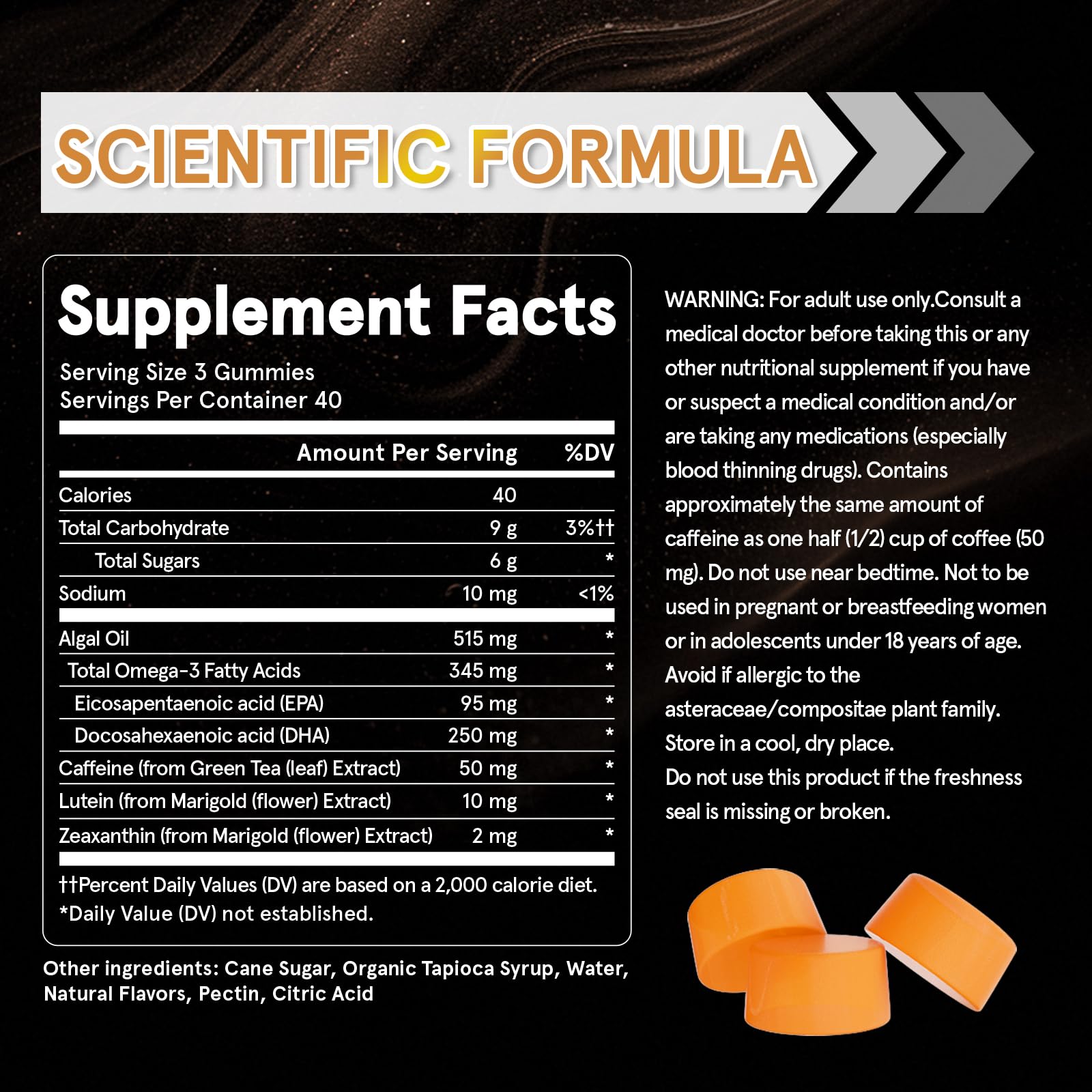 BudLive Neuro Focus individually wrapped gummies for on-the-go use.