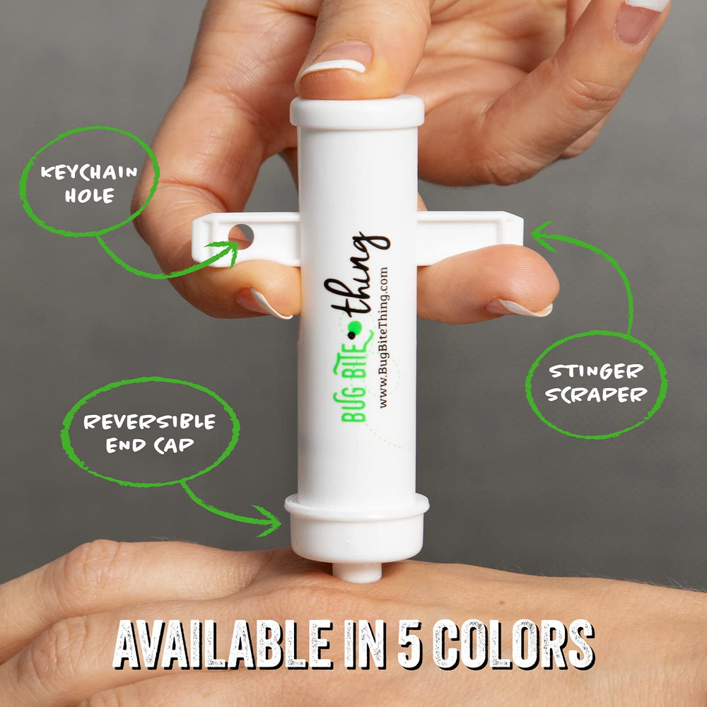 BUG BITE THING uso seguro y sin quimicos, apto para niños.