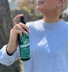 Bug Soother MAX used on hiking trails to avoid bites.