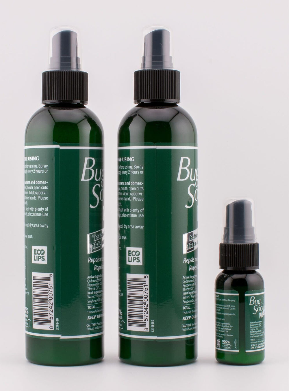 Bug Soother MAX essential oils blend for outdoor comfort.