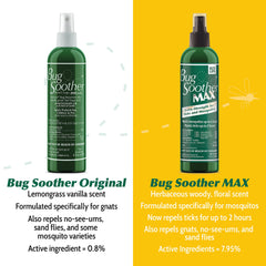 Bug Soother MAX tick deterrent supports safer hiking adventures.