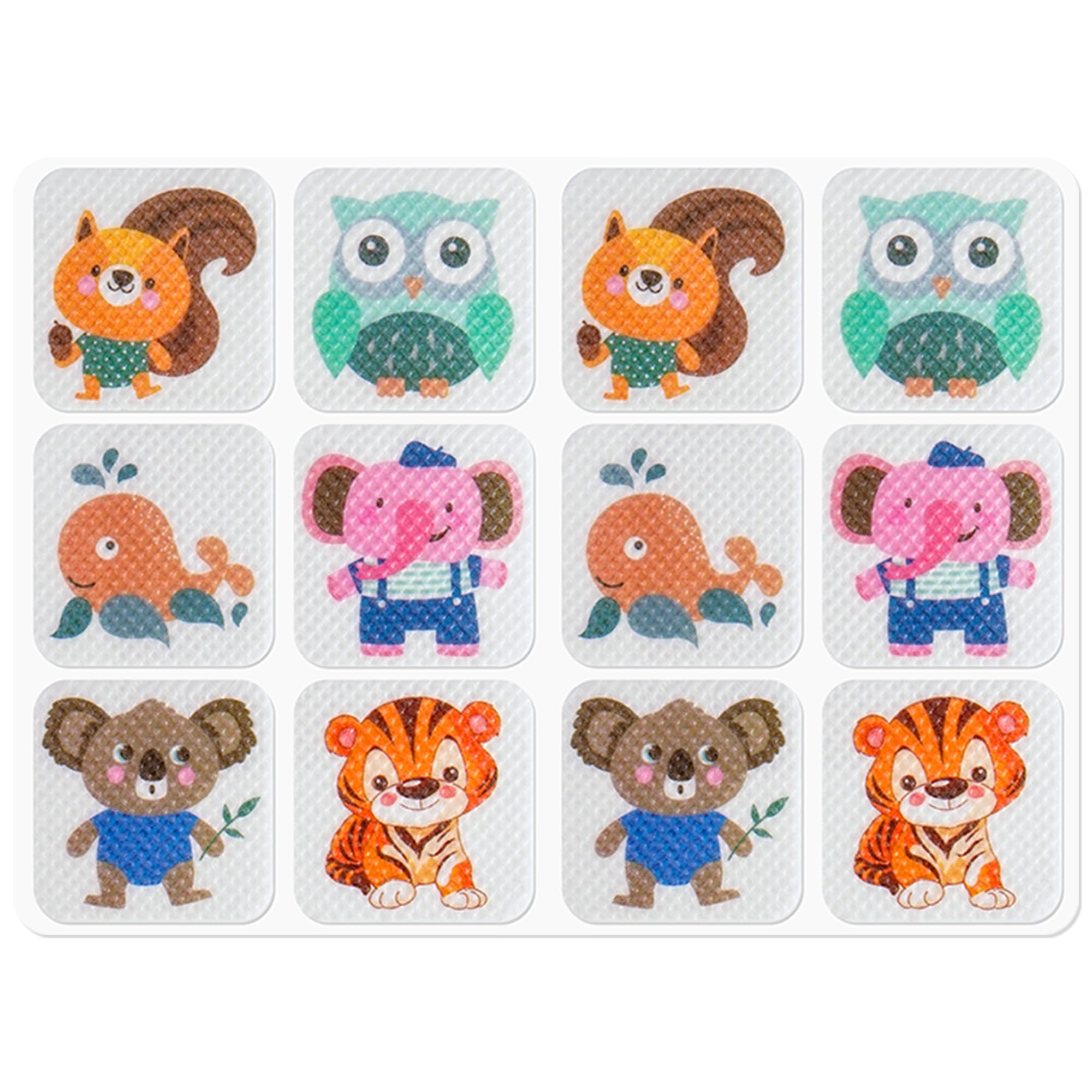 BuggyBands 360-piece family set laid out for travel protection.