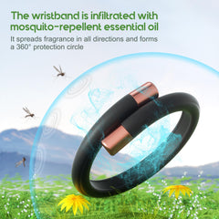 Adjustable band on the wrist, fits kids and adults.