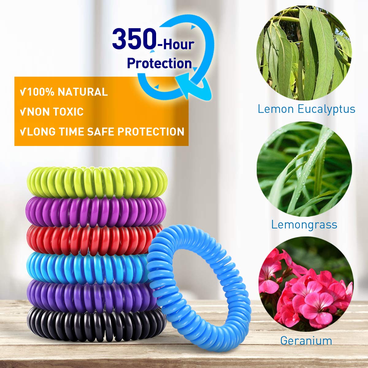 BuggyBands colorful bracelets in a mix of colors for versatile outfits