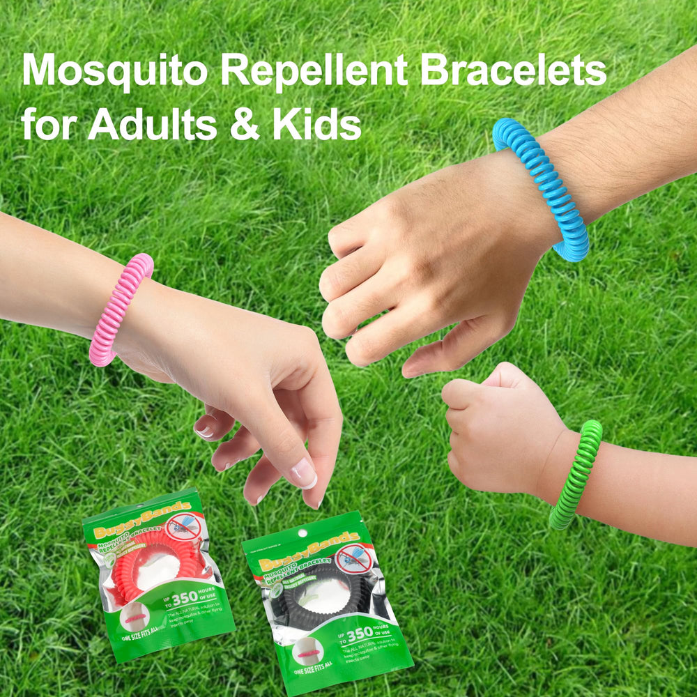 BuggyBands individually wrapped bracelets preserving freshness for reuse