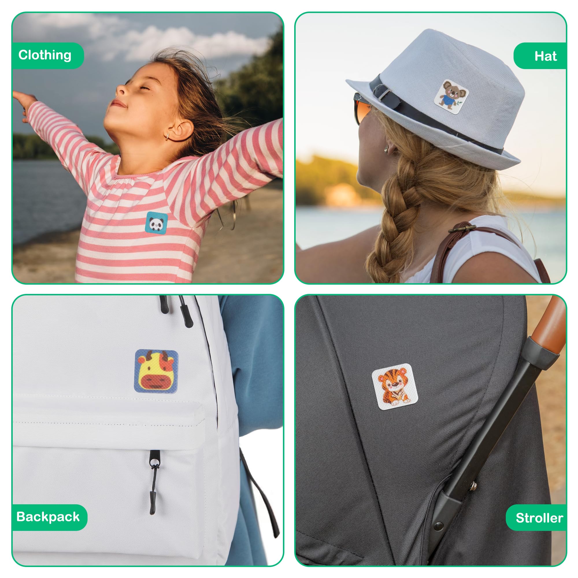 BuggyBands kids-friendly protection on trips and activities.