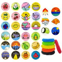 BuggyBands mosquito stickers 300-pack on skin for long-lasting outdoor protection