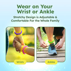 BugMD citronella bracelet worn during swimming stays waterproof and effective