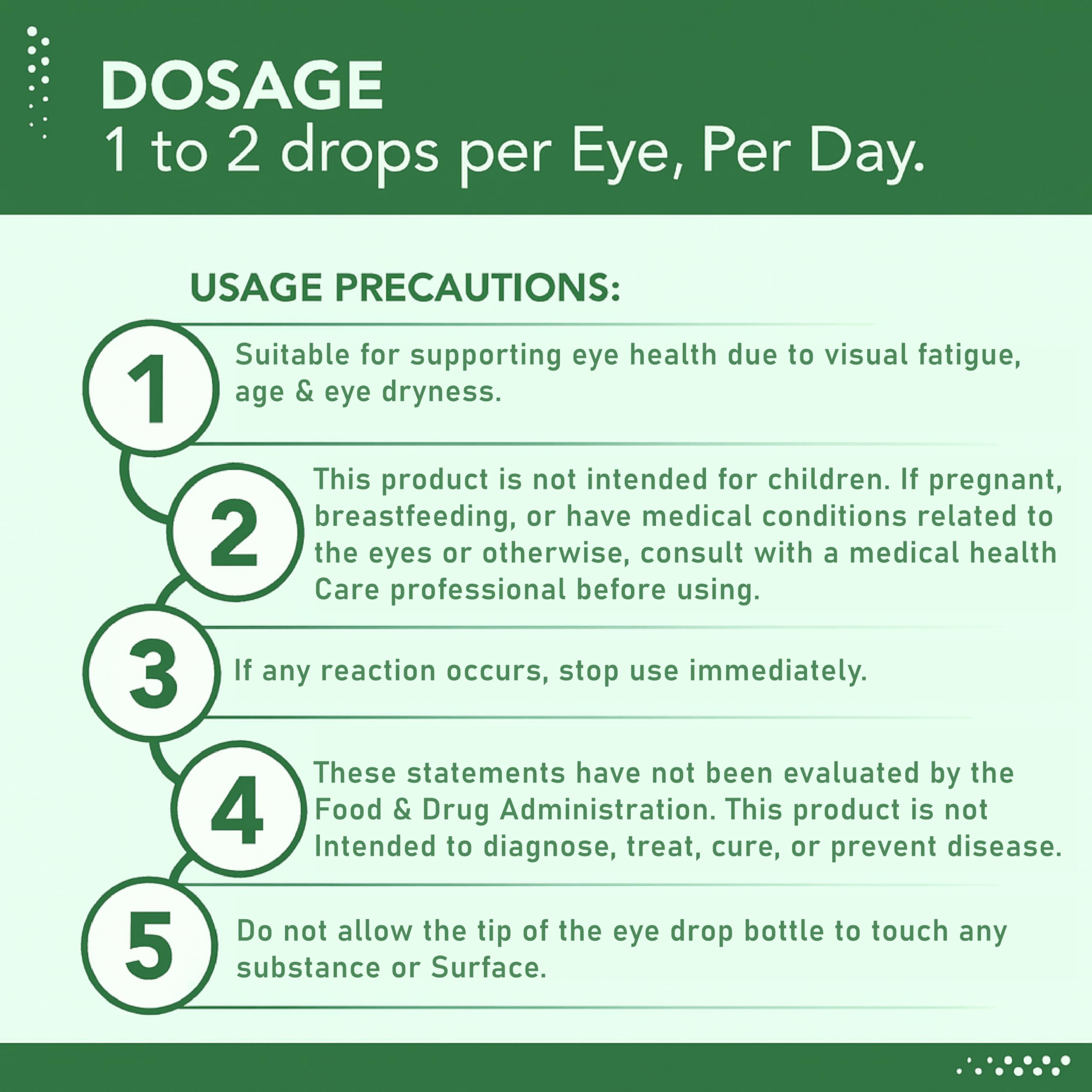 BUIE Lutein Eye Drops vitamin-b6 infusion for daily eye care