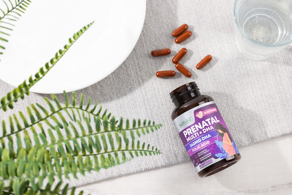 Built by Nature Prenatal daily-use packaging for simple routine.