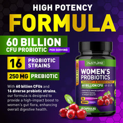 Cranberry and D-Mannose accompaniment with the probiotic for urinary tract support