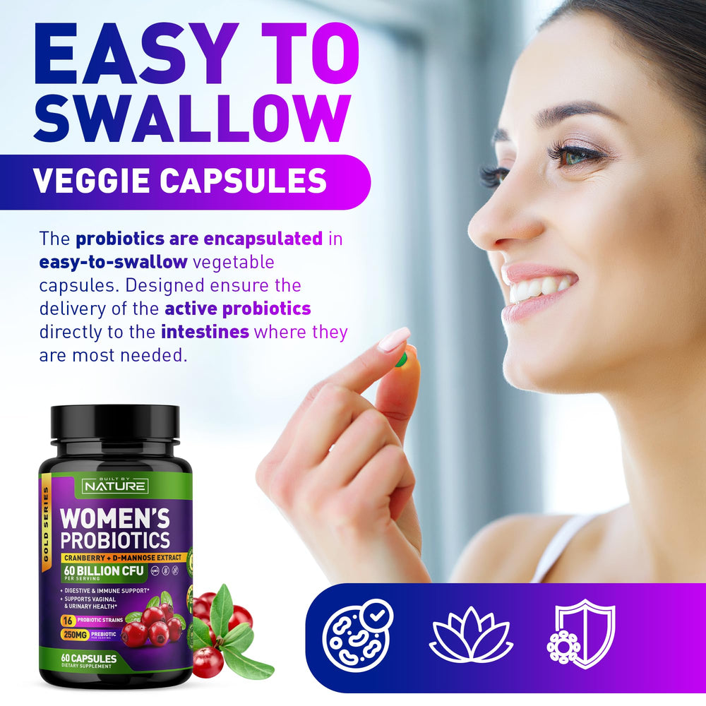 Vibrant scene suggesting vaginal health balance with Built by Nature Probiotics for Women