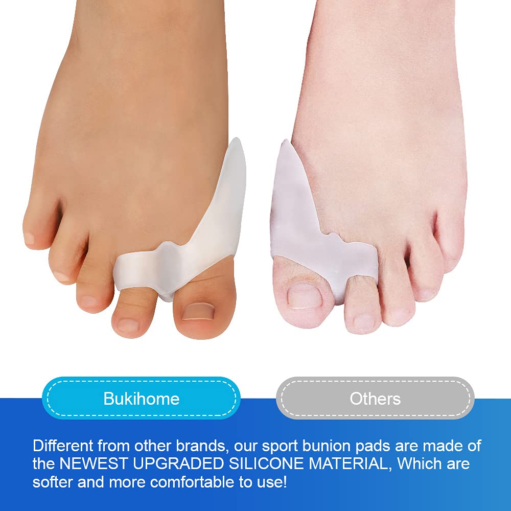 Bukihome bunion corrector is washable and reusable.