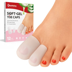 Bukihome protectores de dedo de silicona grandes, 8 unidades para protección diaria.