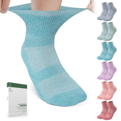Bulinlulu diabetic socks with ankle-wide top for unrestricted comfort