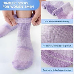 Bulinlulu diabetic socks bright colors offer style and everyday practicality.