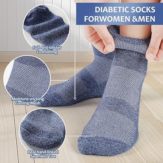 Bulinlulu dark mix stripe socks provide daily color variety