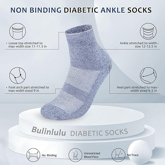 Bulinlulu hand-linked seamless toe reduces irritation during wear