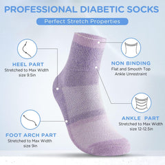 Bulinlulu seamless-toe close-up highlights reduced irritation and full cushioning.