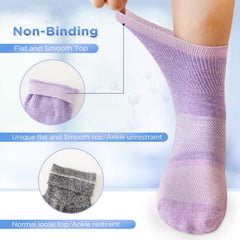 Bulinlulu seamless-toe design minimizes irritation for sensitive feet.