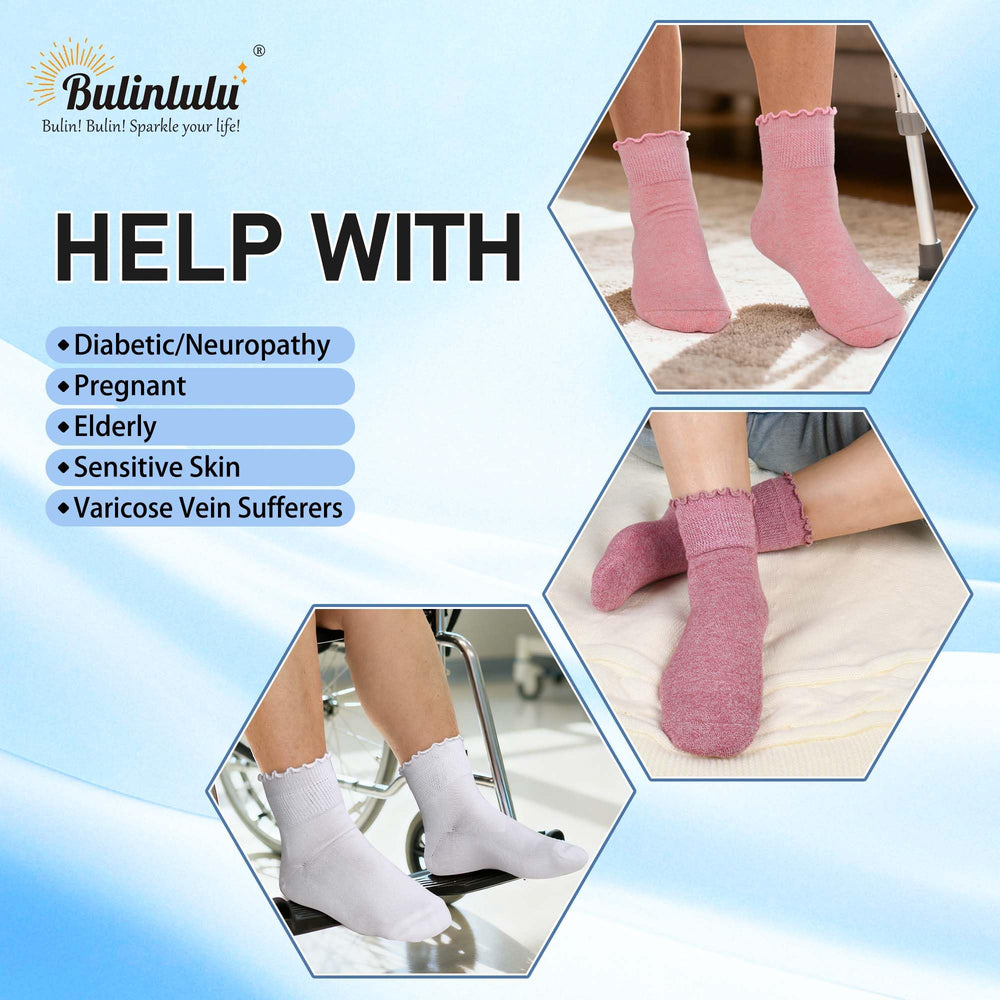 Bulinlulu six-pack of socks for easy wardrobe staples.