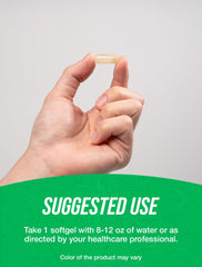 Serving with water illustrates convenient BulkSupplements daily intake.