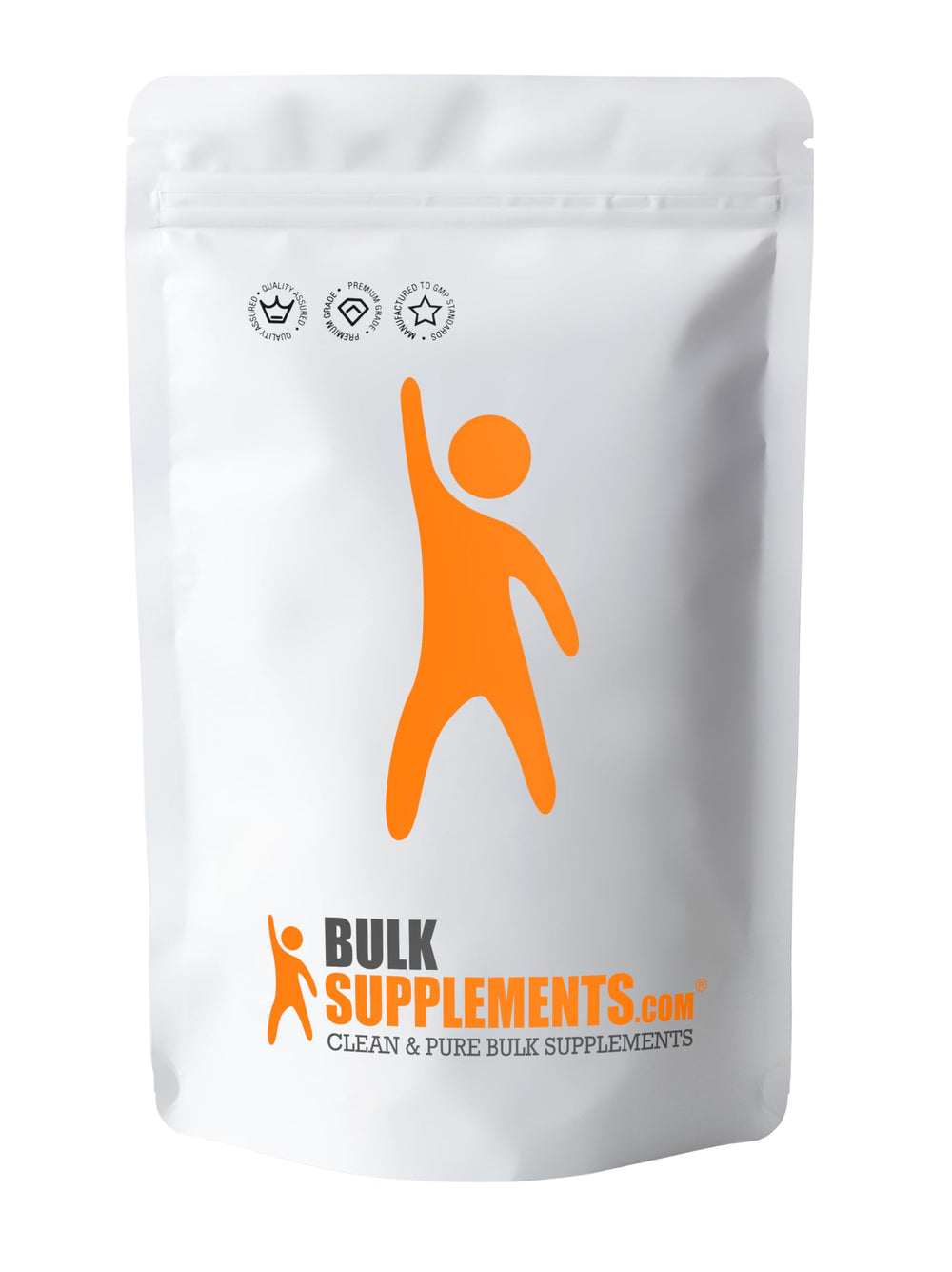 1kg BulkSupplements collagen powder tub on shelf.