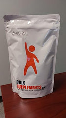 BulkSupplements disodium EDTA powder label highlights ingredients and gluten-free quality.