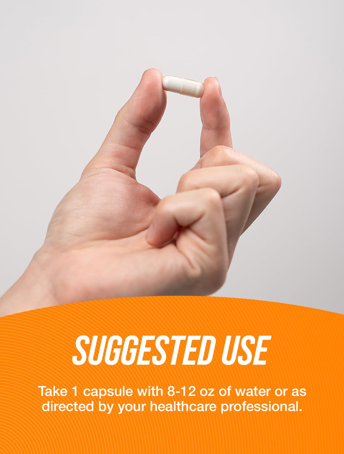 BulkSupplements GABA 750mg capsules inside bottle for convenient daily use.