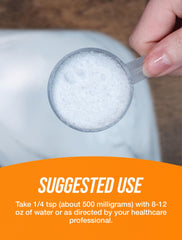 BulkSupplements L-Tyrosine powder label closeup for transparency