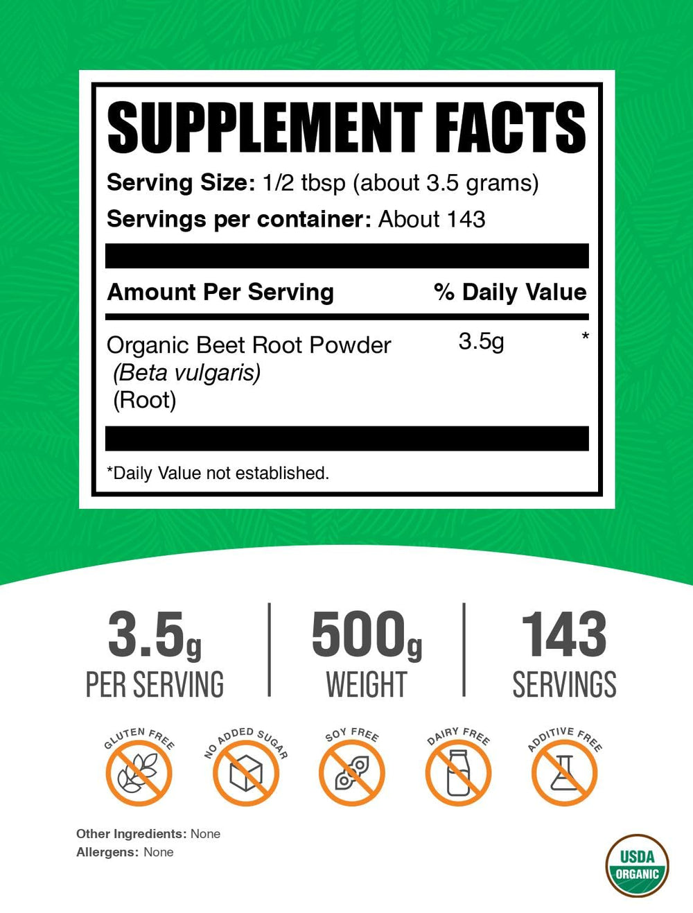 BulkSupplements Organic Beet Root Powder poured into a shaker for smoothies.