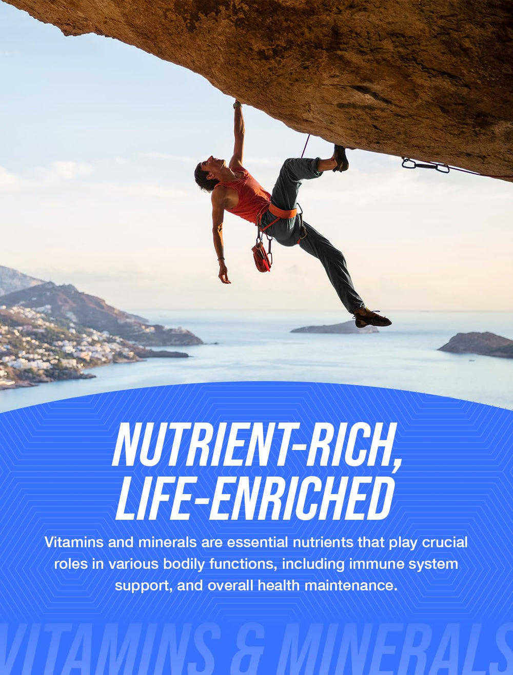 Gluten-free riboflavin powder packaging showing quality and clean ingredient list.